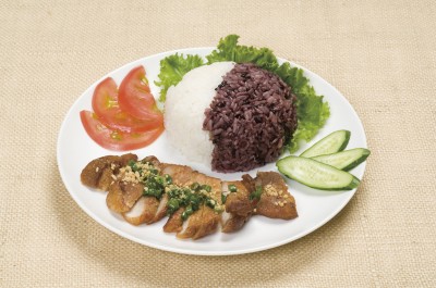 豚ロースのせ屋台一皿飯h&h